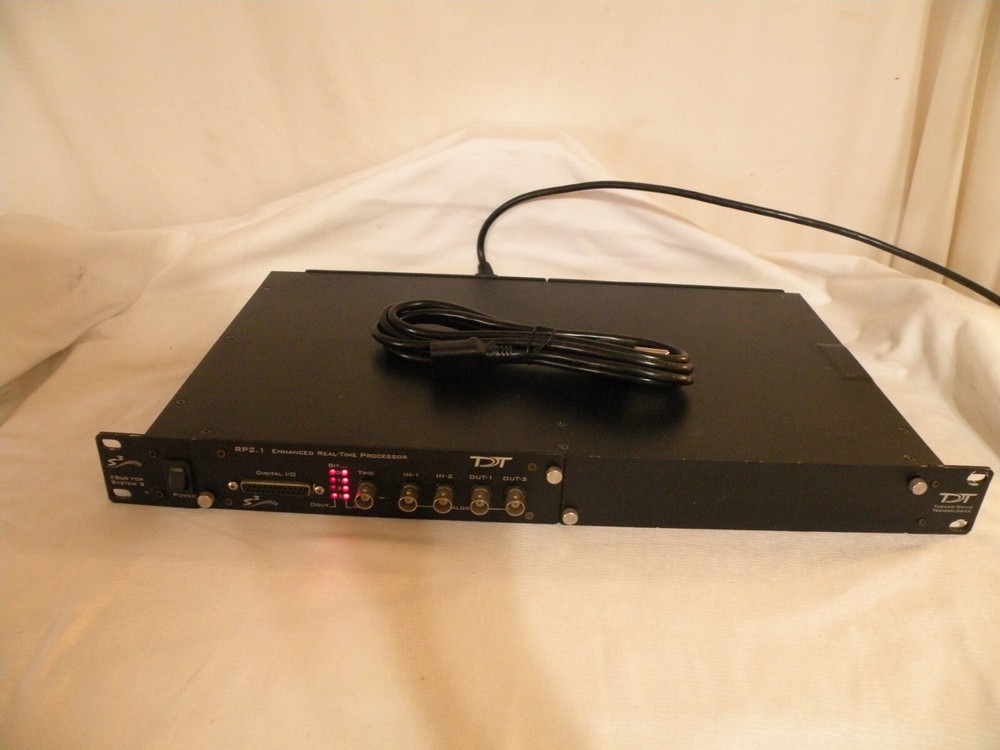 Tucker Davis RP2.1 Enhanced Real-time processor w/F05- Optibit to zBus Interface