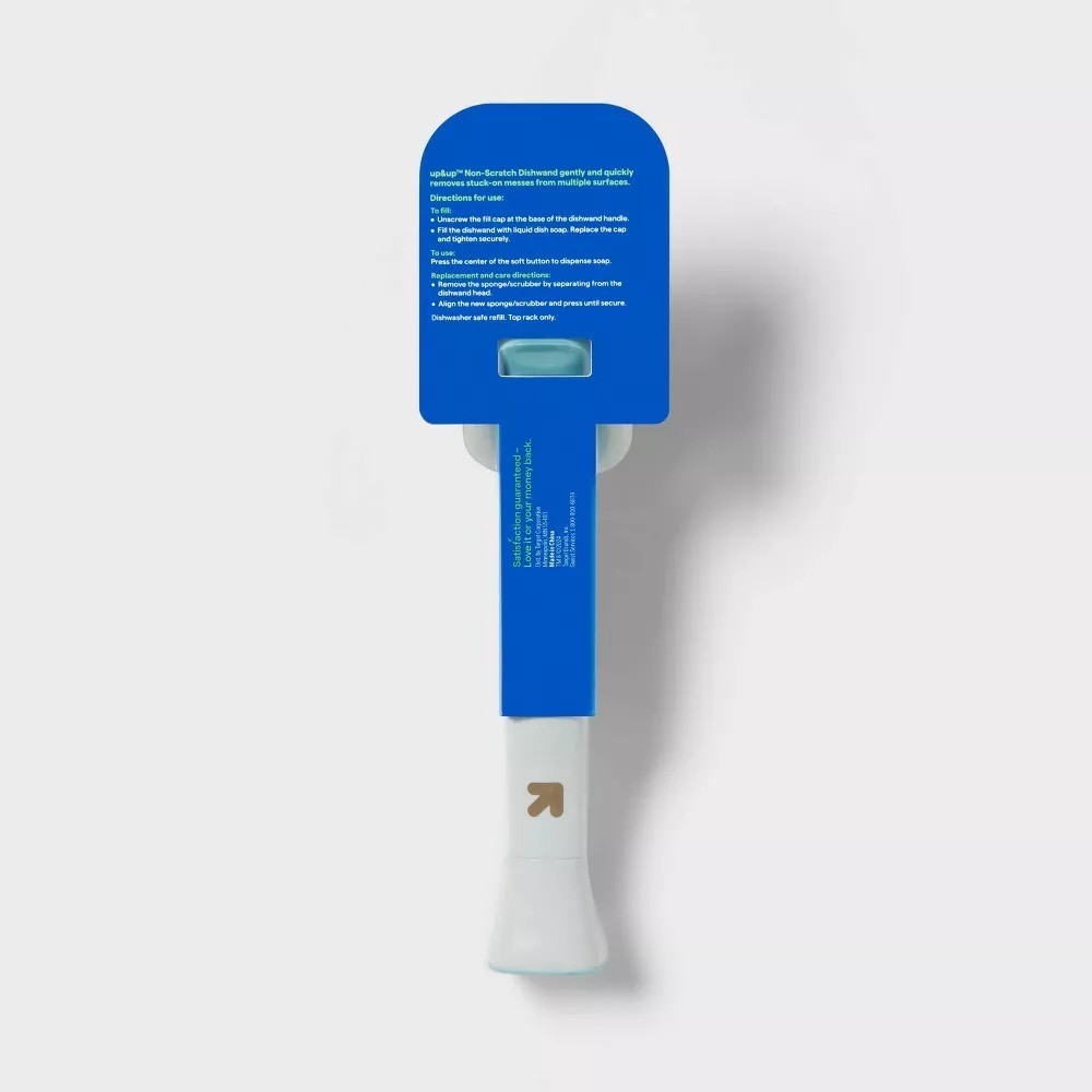 Non-Scratch Fillable Dishwand - up&up