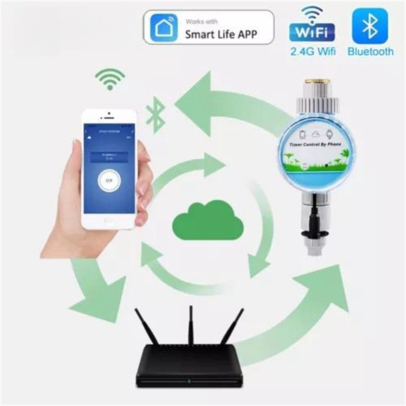 Automatic Water Timer App Remote WIFI Controller For Garden Watering Irrigation