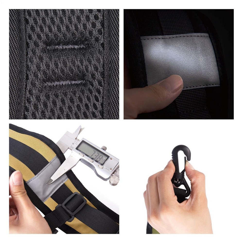 Backpack Ruck System Shoulder Strap Set Durable Adjustable Straps Belt Repair