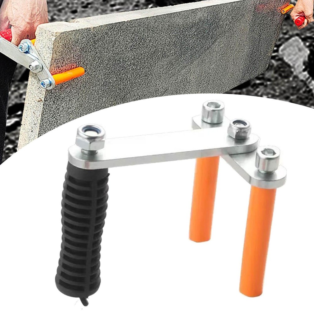 Granite Clamp Carry Lifting Tools Loading Heavy Duty Ergonomic Grip Stone