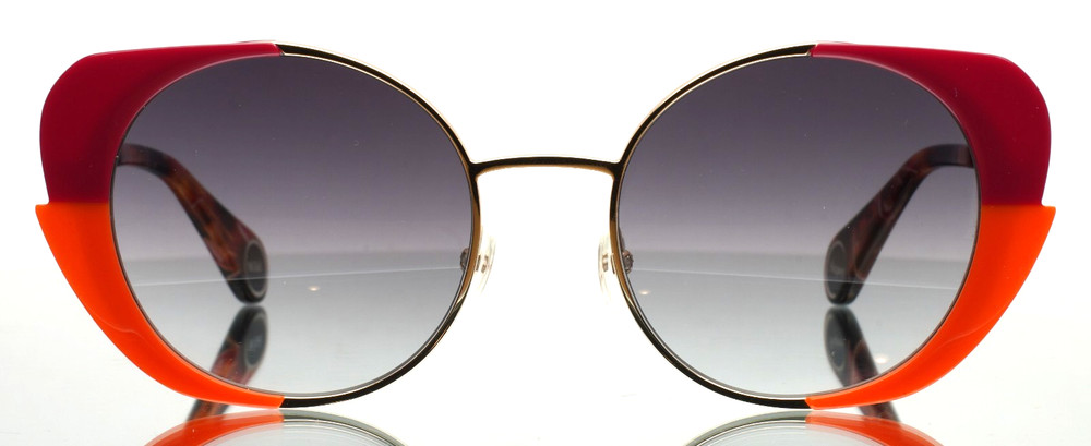 WOOW Super Wild 1 3053 Solid Raspberry Womens Gradient Sunglasses 49-18-140
