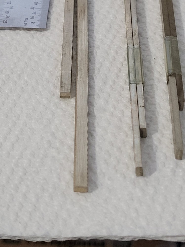 Fowler Dial Caliper depth bar replacement parts. 6 pieces