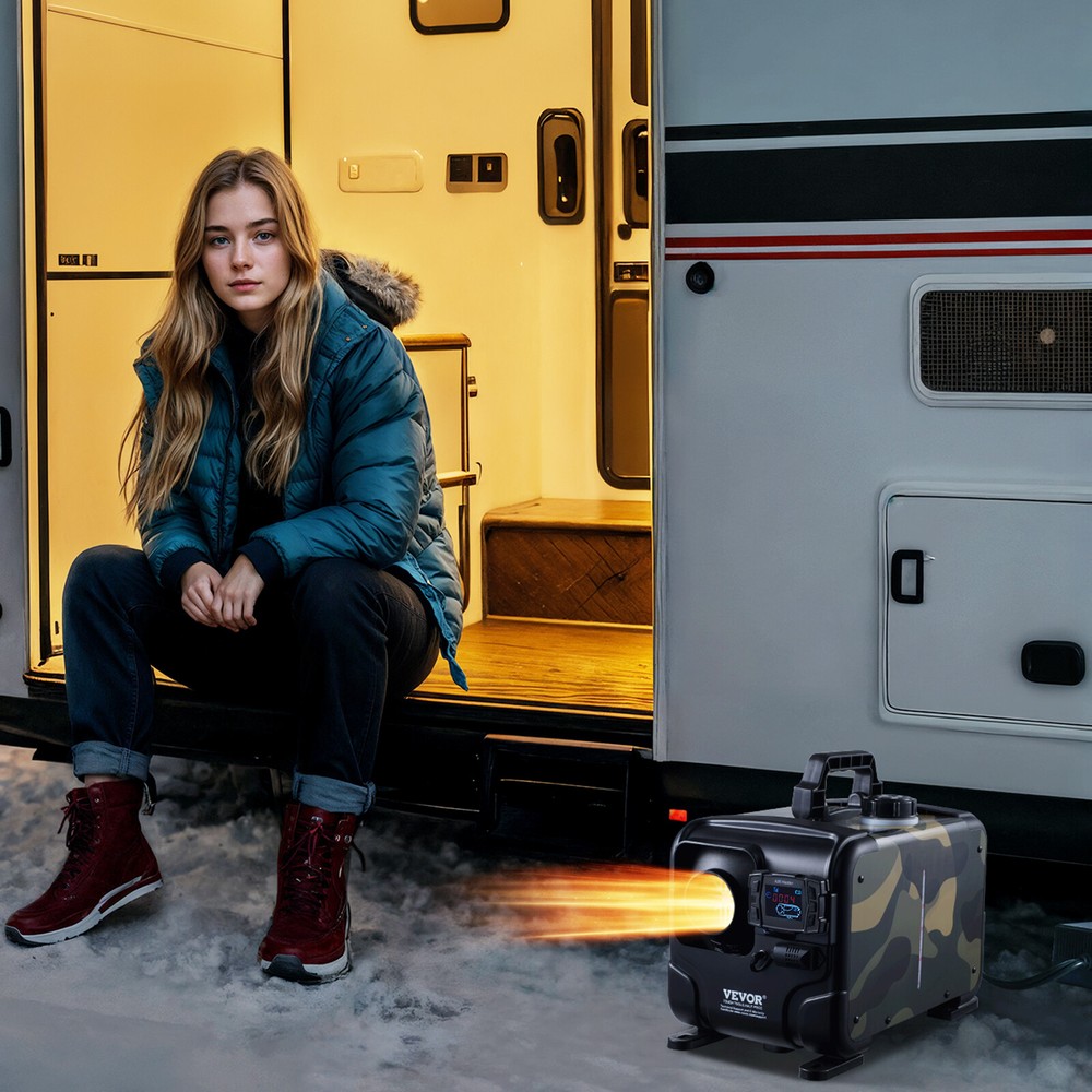 VEVOR Diesel Air Heater All in one 8KW 12V/24V Bluetooth APP Remote Control Car