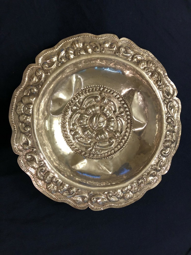 Sterling Silver Round Serving Platter