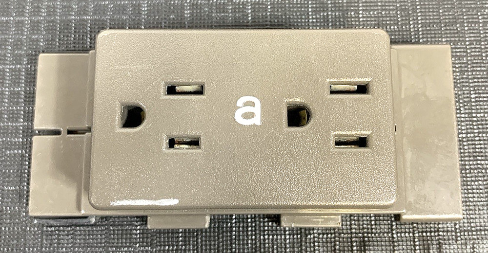 Herman Miller Model A1311.A Panel System Type 1 Duplex Receptacle Circuit A