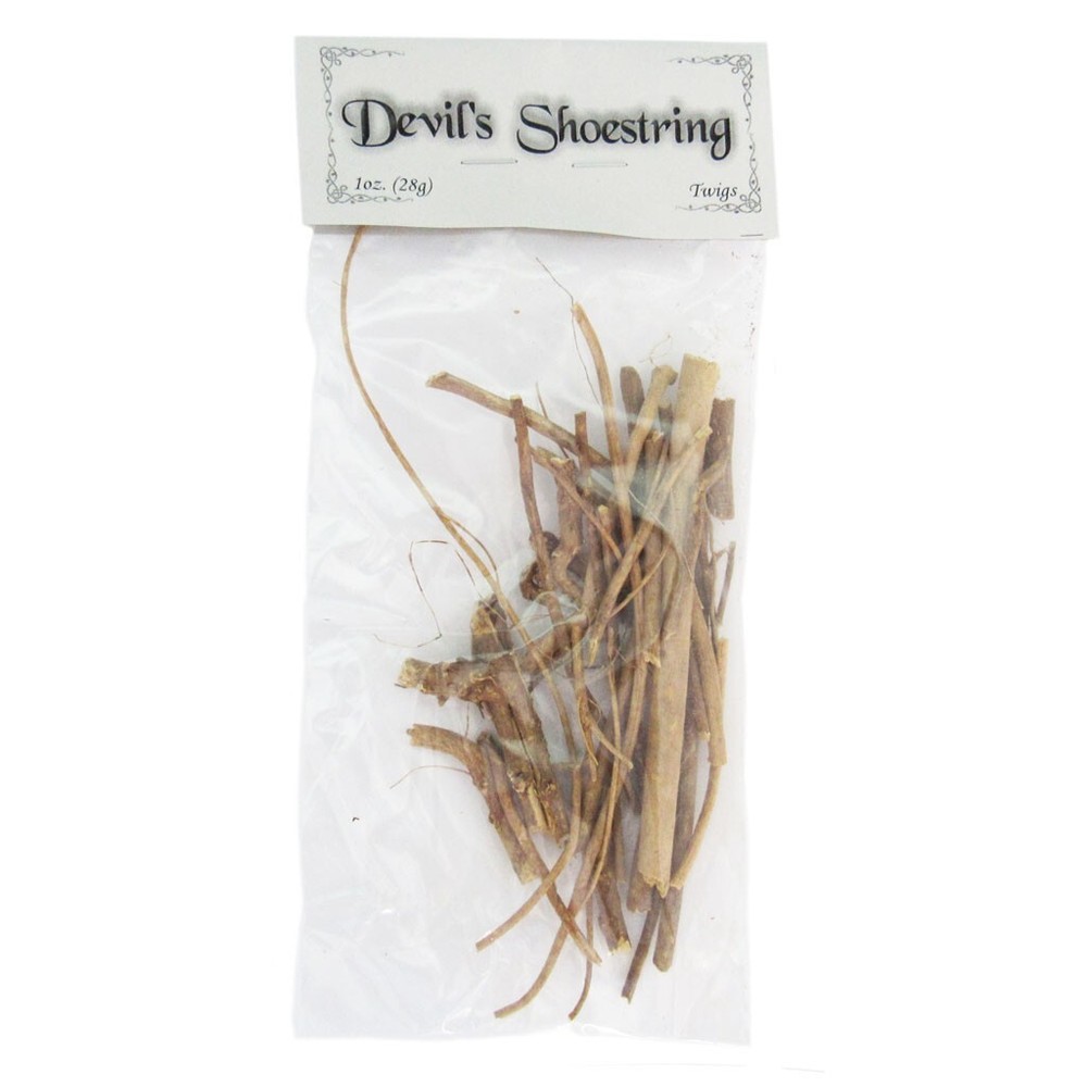 Devil's Shoestring (1 oz) Ritual Herb Package Dried Whole Root