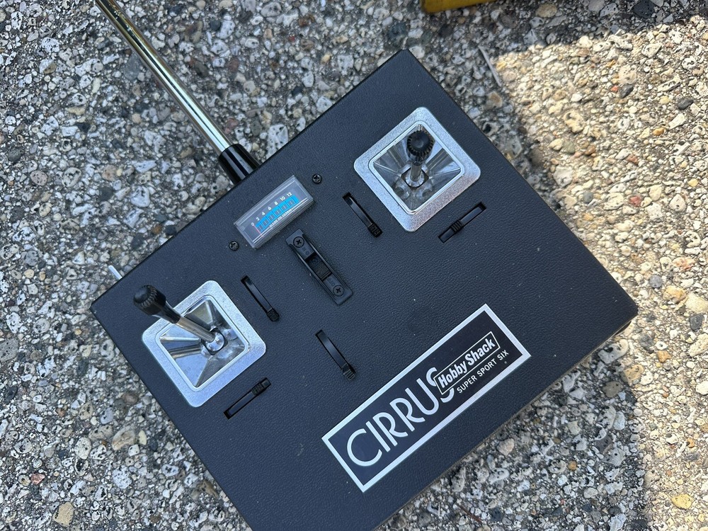 Cirrus Hobby Shack Remote Controller Aircraft Vintage