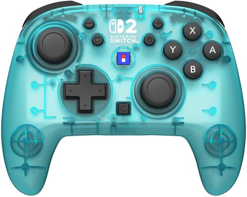 Switch 2 Accessory: HORI-Wireless HORIPAD Turbo (Aqua) for Nintendo Switch 2 [Ne