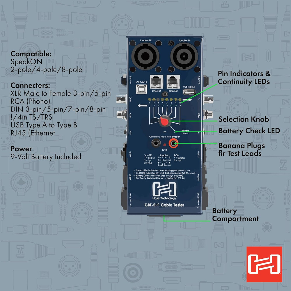 CBT-500 Audio Cable Tester