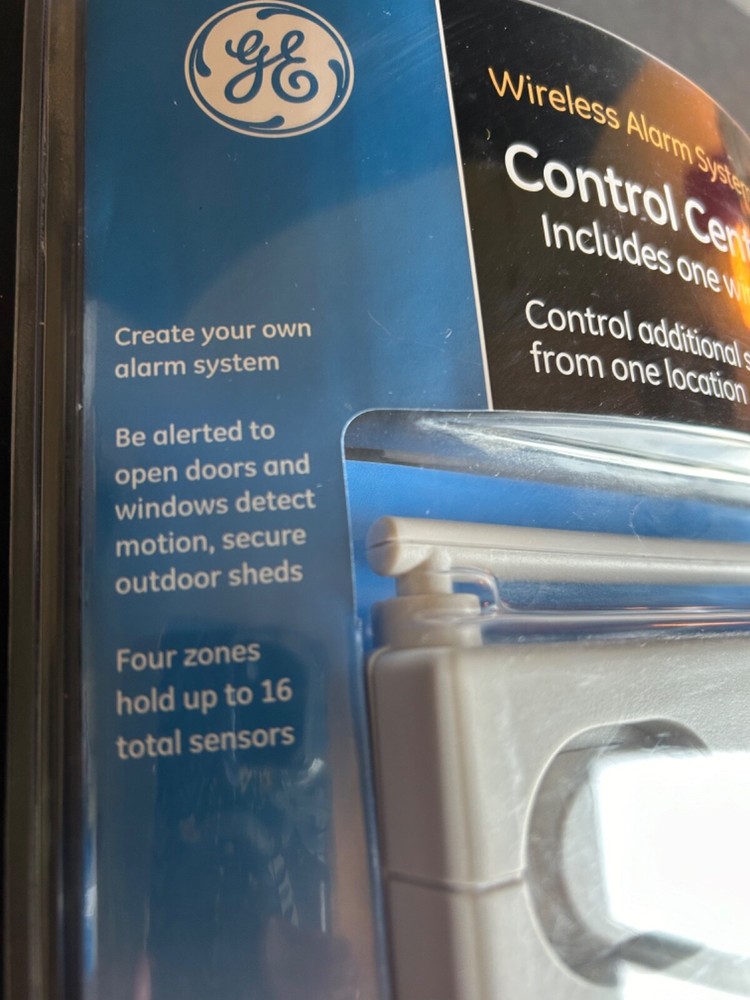 GE Wireless Alarm System Control Center Starter Kit Choice Alert Security New
