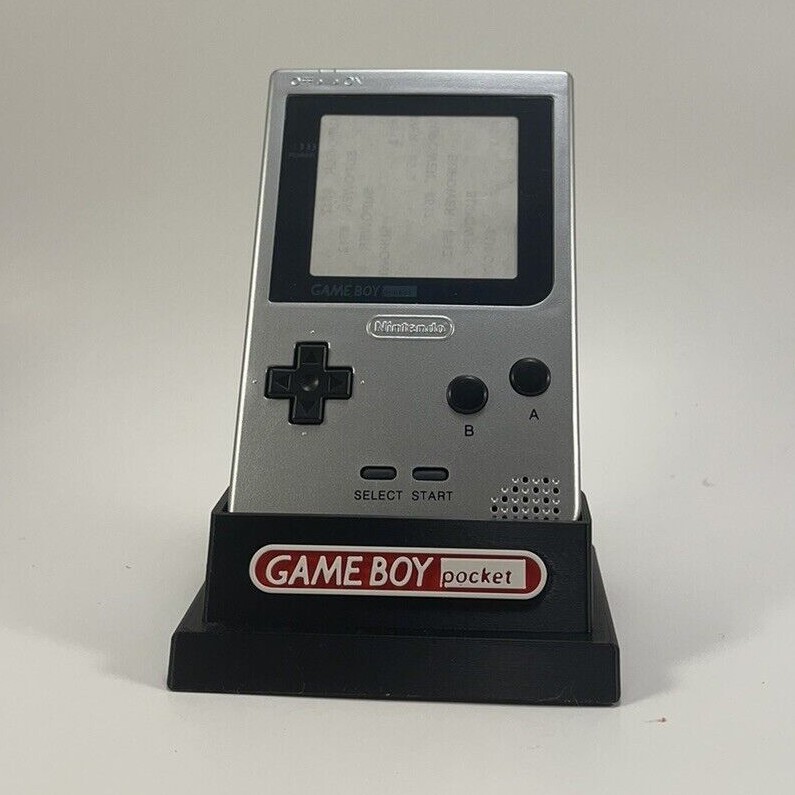 Game Boy Pocket System Display/Stand/Holder - DISPLAY ONLY (Customize Colors)