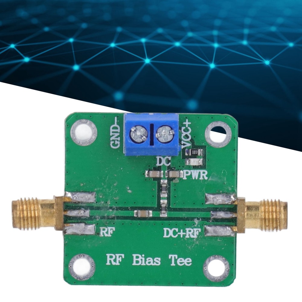 Bias Tee Module RF Microwave DC Blocker Filter Board Electronic Component