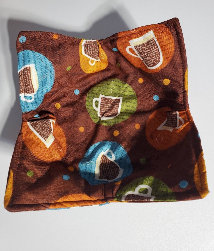 Coffee Cups Bowl Holder/Cozy
