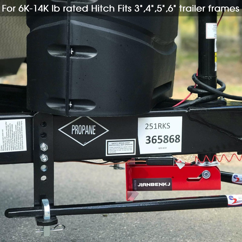 2PCS Trailer Sway Control Bracket Replacement for Equalizer Hitch-Weight Dist...