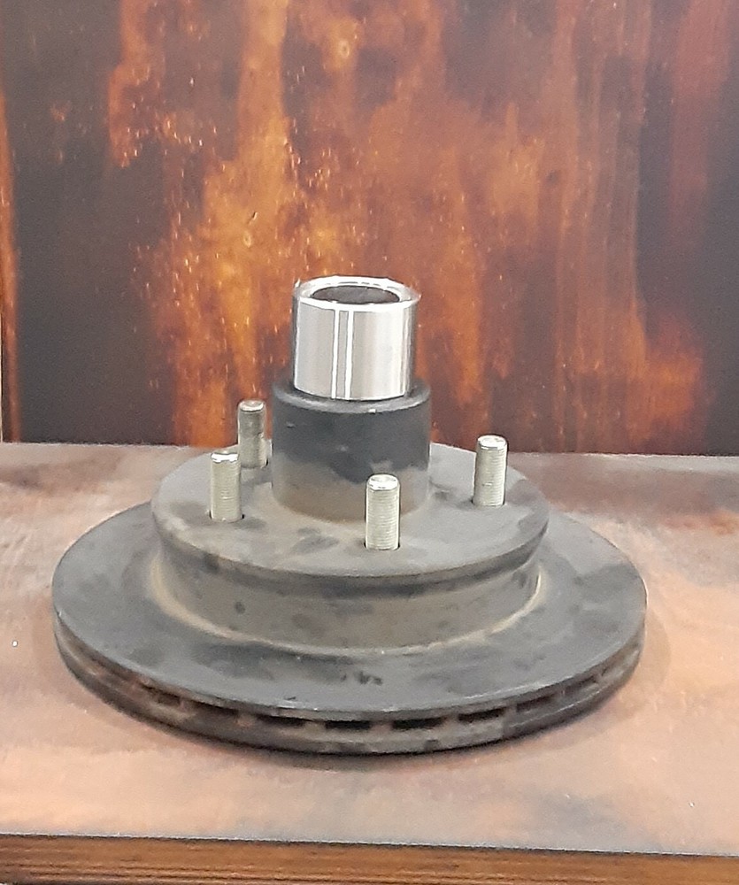 Dexter UFP DB-35 10" 5 Lug Brake Rotor/Hub Pre greased With Cap New take off