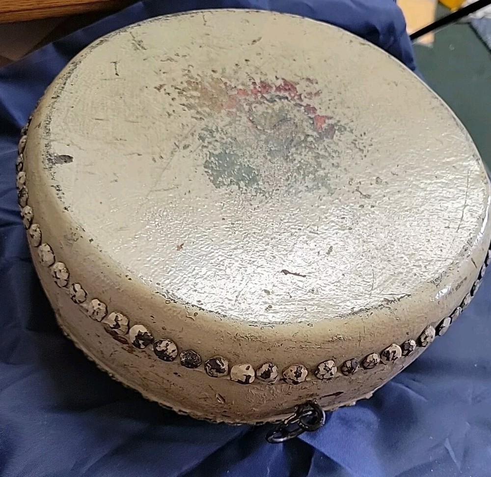 Antique Authentic Tom-Tom Drum 9.5” X 3.5”