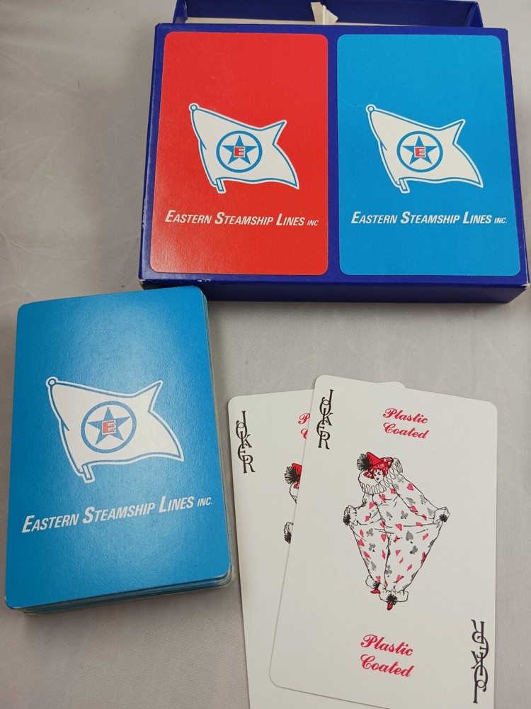 Eastern Steamship Lines Playing Cards