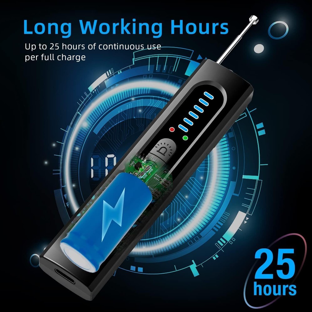 Hidden Camera Detector - Anti Spy GPS Tracker / Detectors - Bug Sweeper