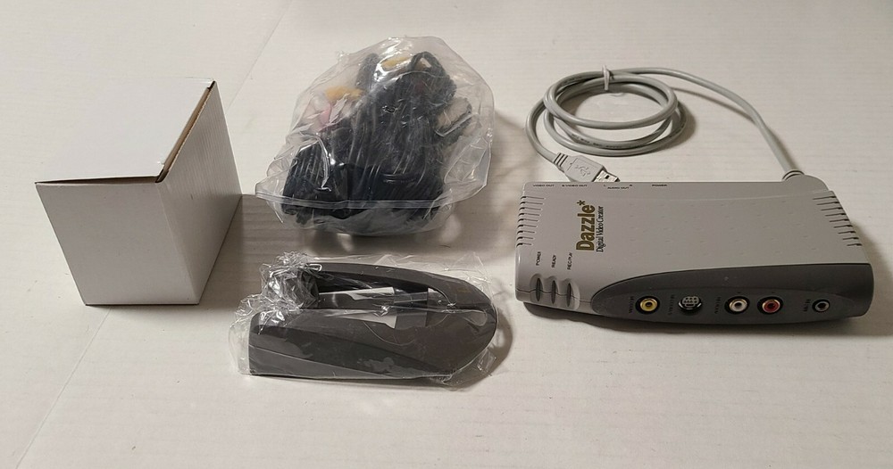 Dazzle Digital Video Converter USB DVCUSBPV Analog No Software Included Open Box