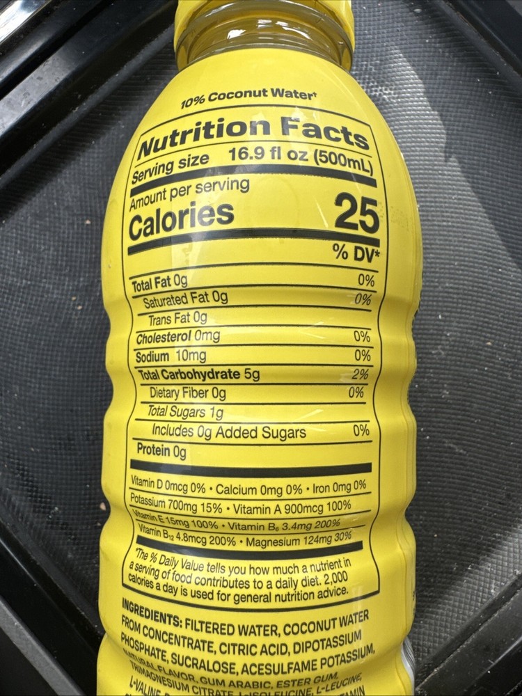 1x YELLOW PRIME X Hydration Drink LEMONADE