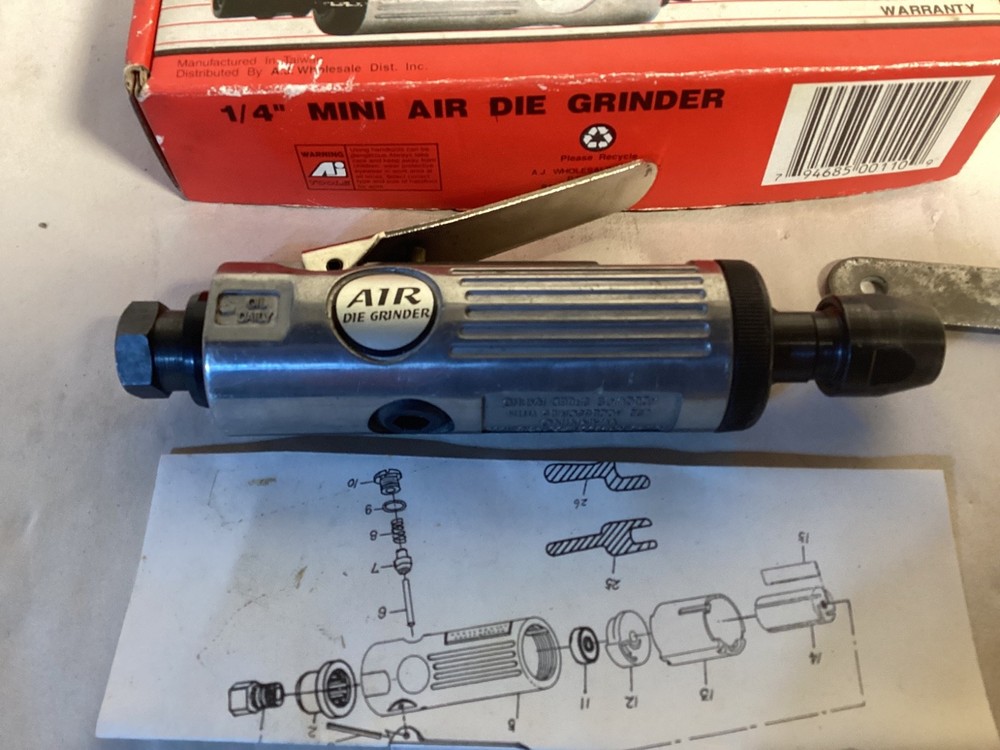 AJ Tools #0266 1/4” mini air die grinder