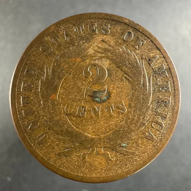 1869 Two Cent Piece