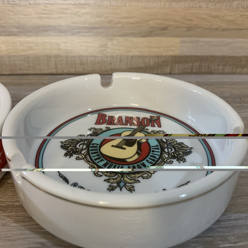 2 Branson Missouri Ashtrays