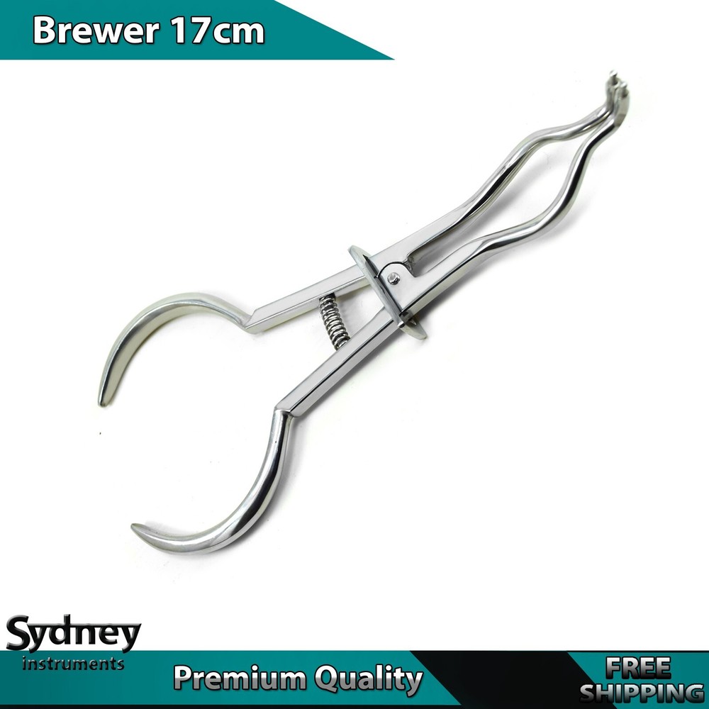 Endodontic Restorative Forceps Brewer Rubber Dam Instruments