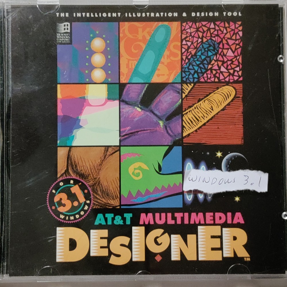 AT&T MULTIMEDIA DESIGNER Windows 3.1