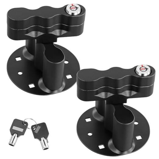 2 PCS RX-LOX-PM Pack Mount Lock 2 Pack with Same Keys , Locking Pack Mount for