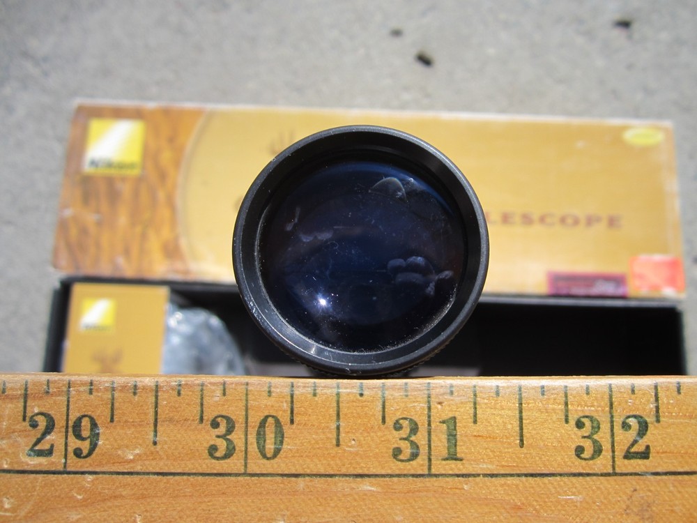 ORIGINAL REDFIELD TRACKER 4x 40 MATTE BLACK RIFLE SCOPE