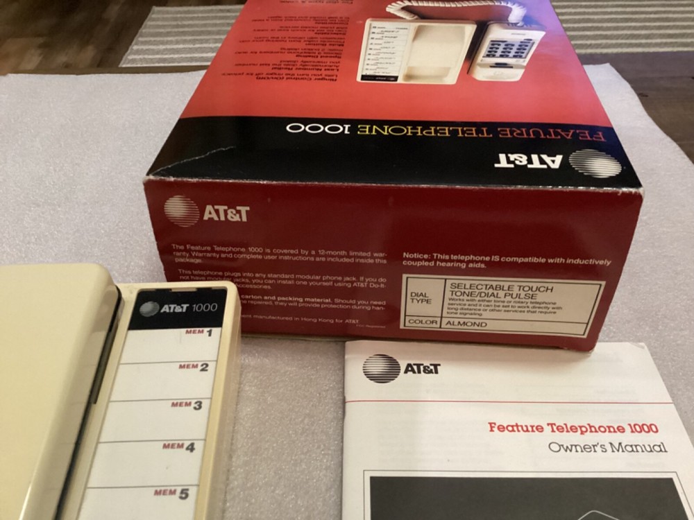 AT&T FEATURE TELEPHONE 1000 TESTED WORKS