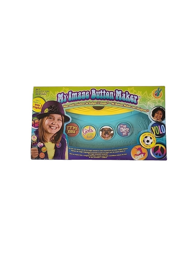 My Image Button Maker-Brand New- F31