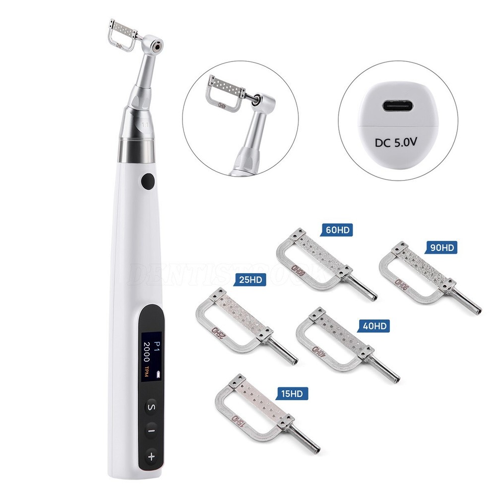 Dental Wireless Electric Orthodontic Interproximal Prophy Handpiece IPR Strips