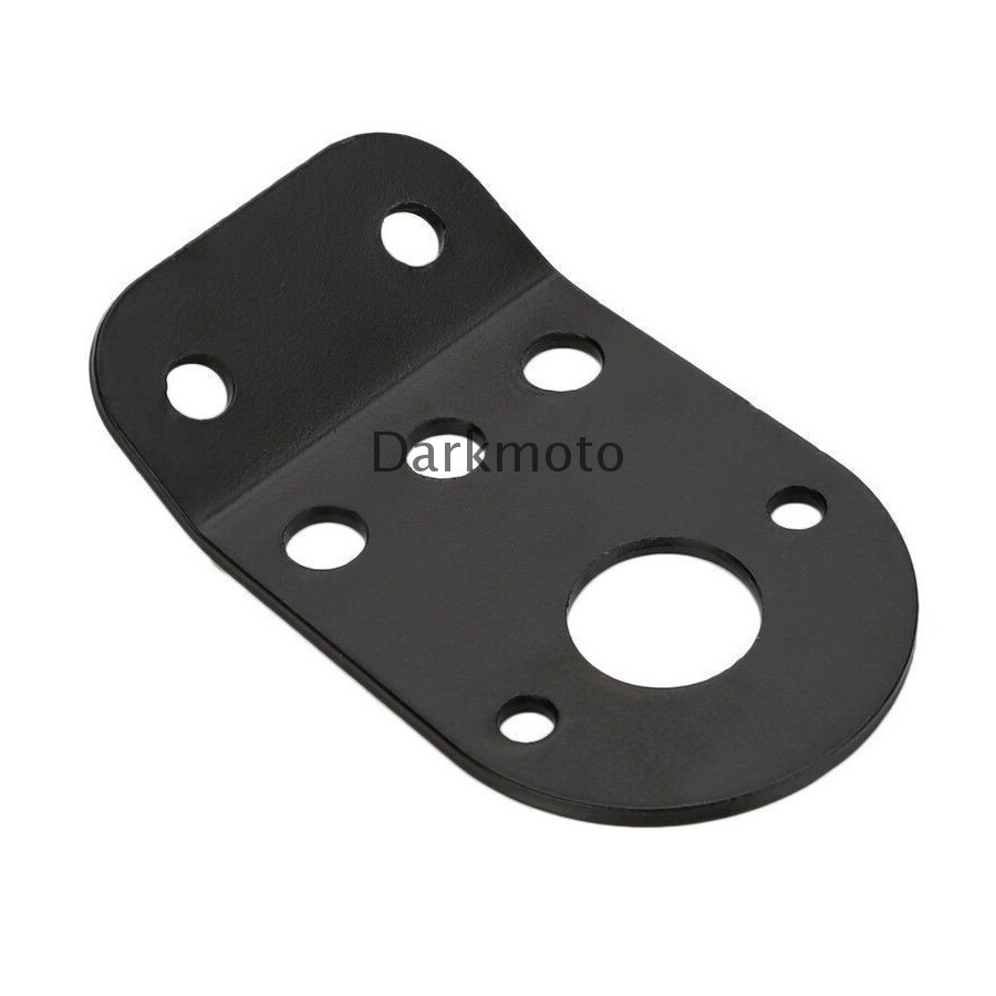 Side Mount License Plate Bracket Motorcycle Tail Light Holder For Harley Bobber