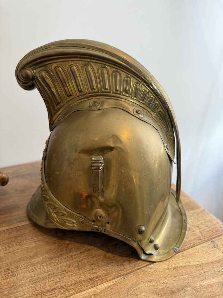 Vintage Firefighter Helmet