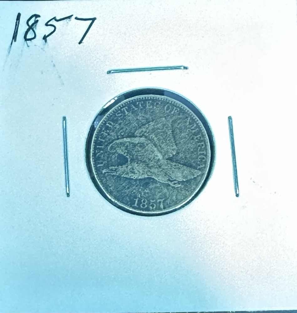 1857 1C Flying Eagle Cent