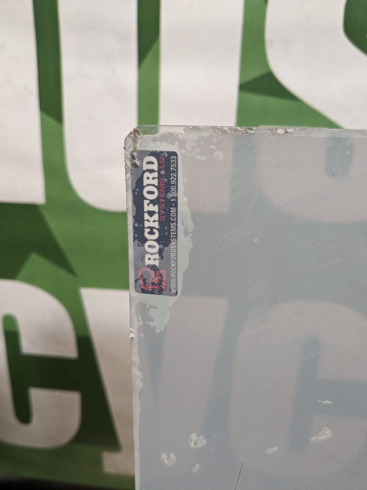 Rockford Milling Machine Guard Rear Mill Shield Panel 24" x 24" Polycarbonate