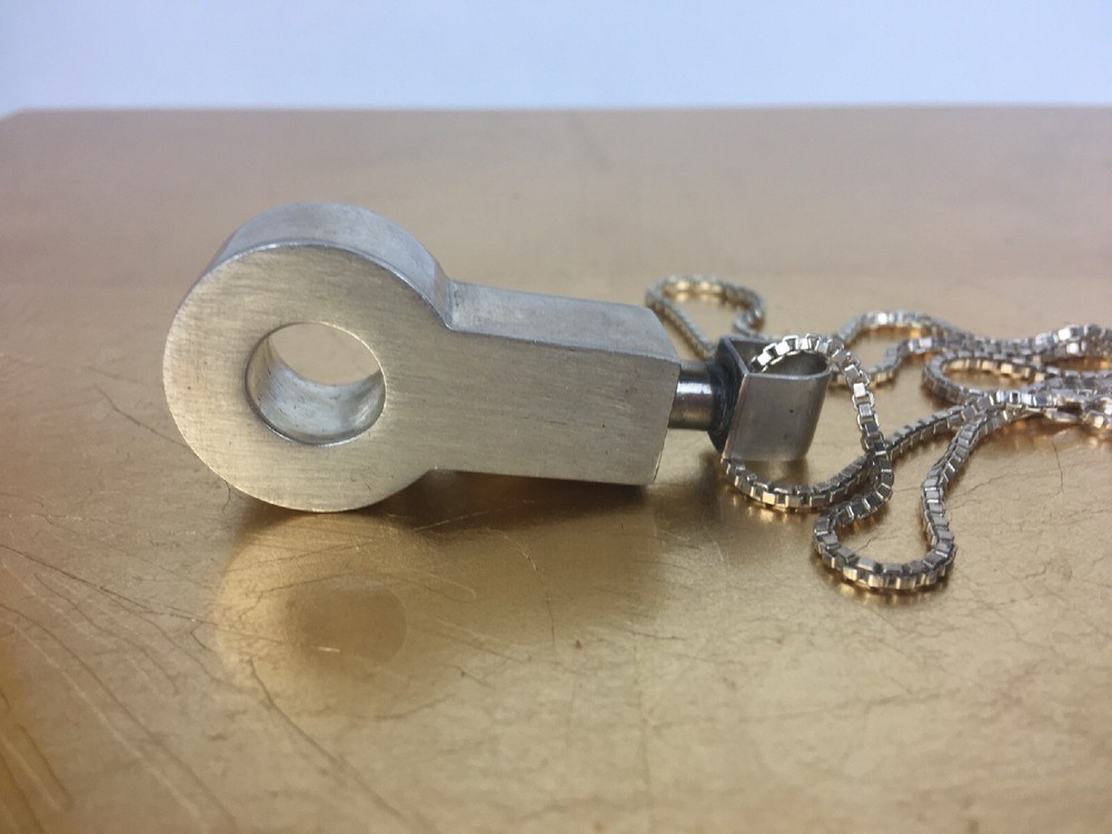Unique  Sterling Silver Pendant .
