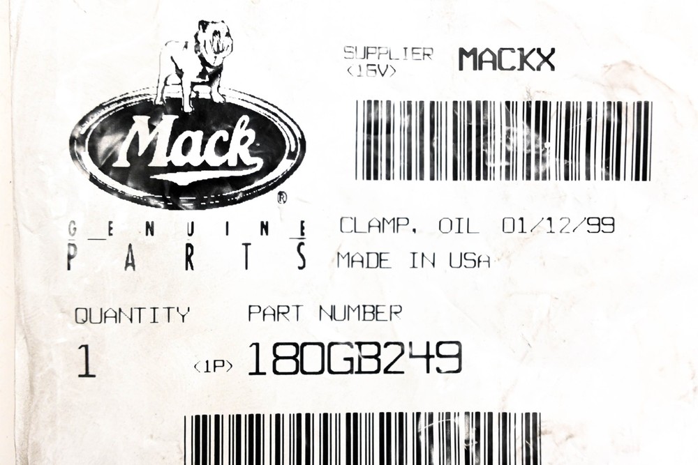 Mack 180GB249 Clamp NOS