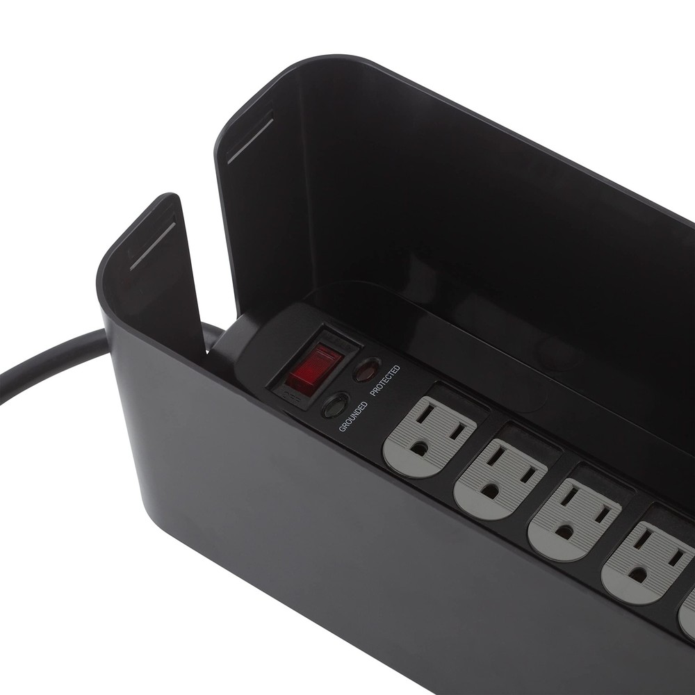2 Pack Cable Organizer | Multi-sized | Storage with Lid | Chargers & Wires | ...