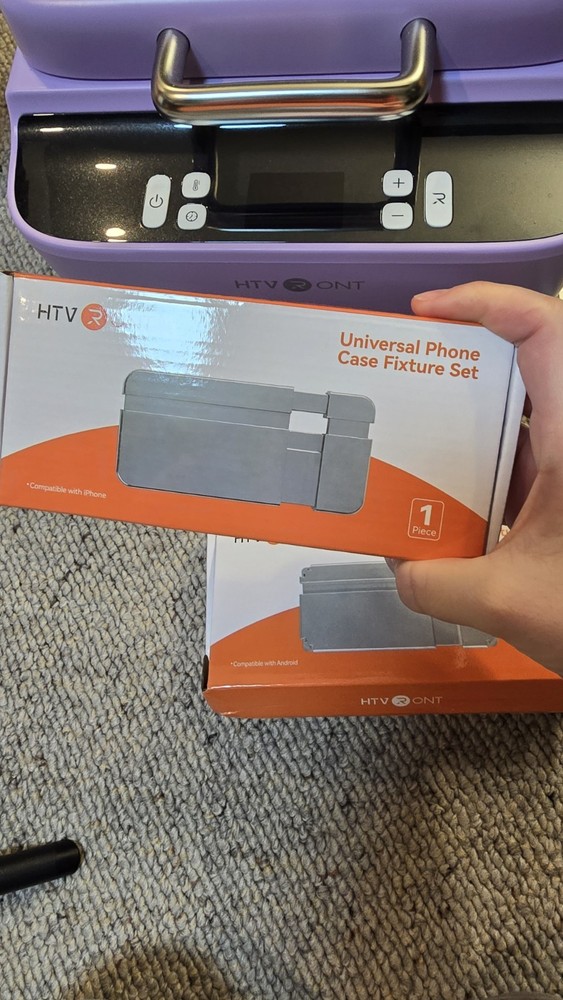 HTVRONT Sublimation Phone Press Digital Display for Phone Cases & Badges