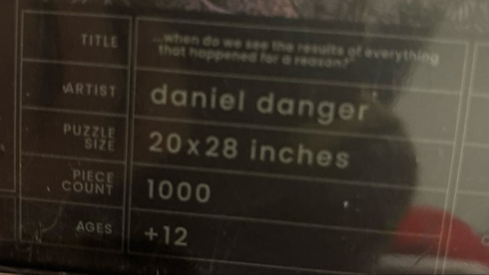 Daniellele Danger 1000-piece puzzle