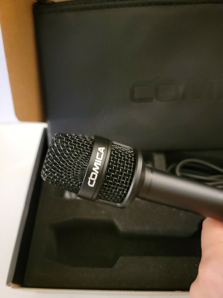 COMICA HRM‑S Smartphone Handheld Microphone with 3.5mm Plug