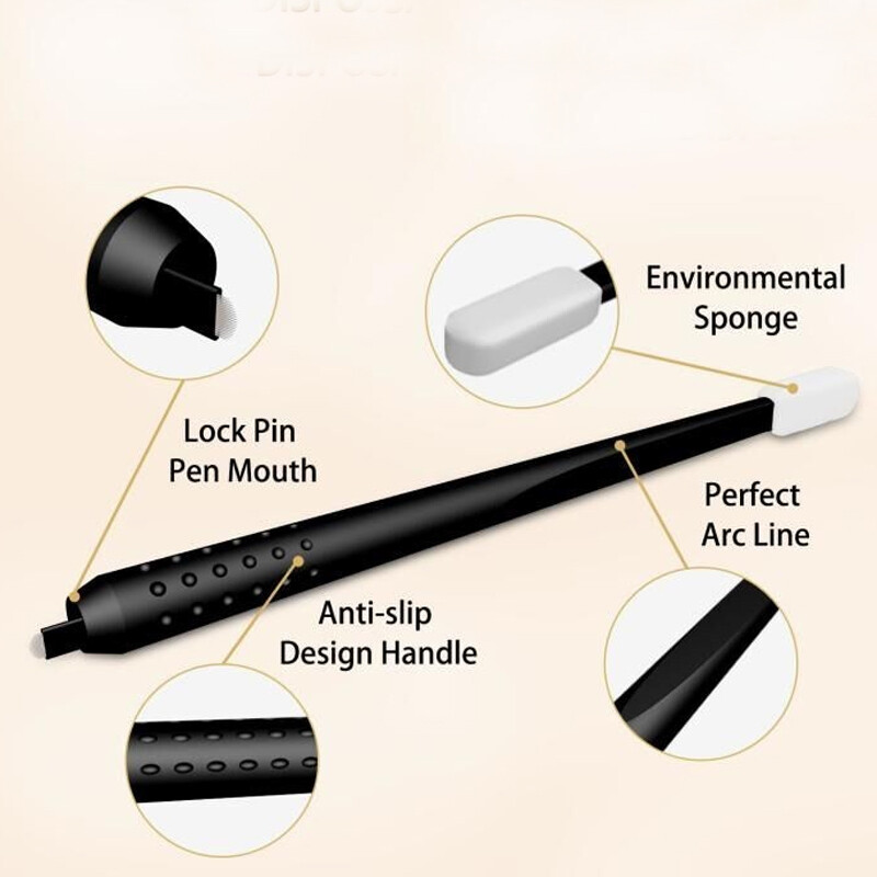 Permanent Makeup Disposable Microblading Pen Hand Tool Needle Embroidery Blades