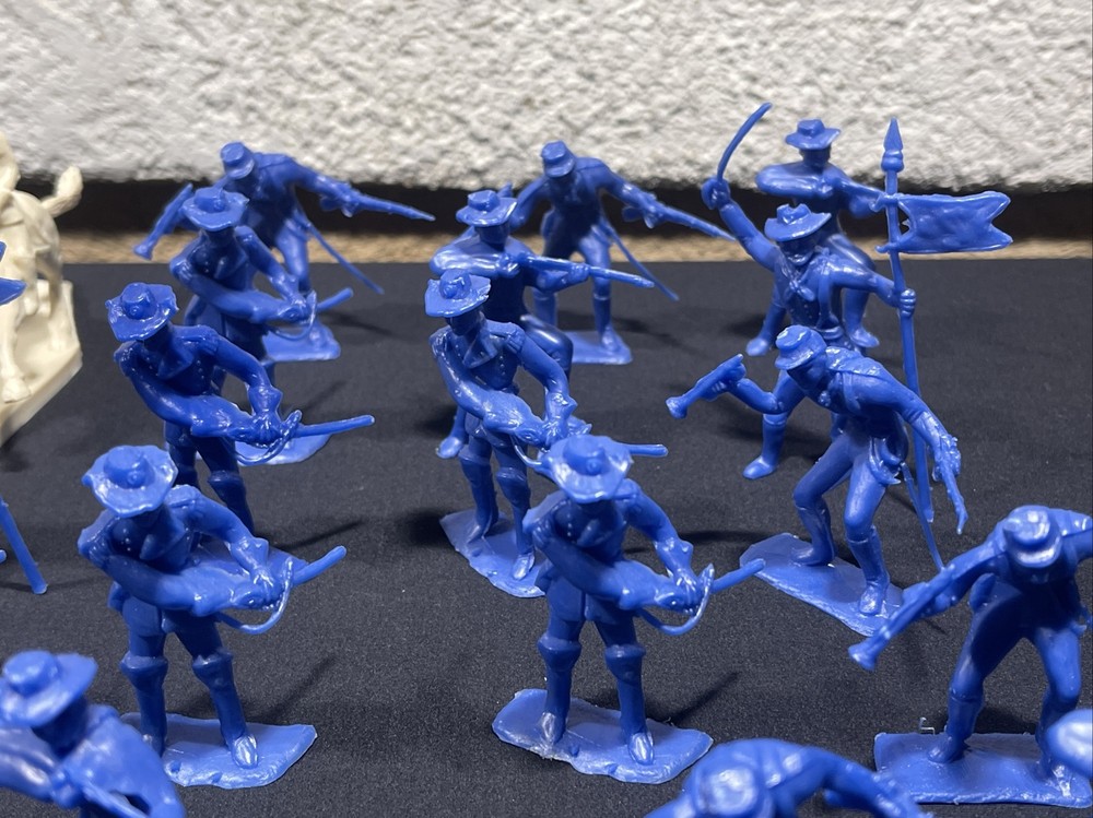 CHERILEA Playset Figures 7th Cavalry And Indians Regiment 60mm 65 PC
