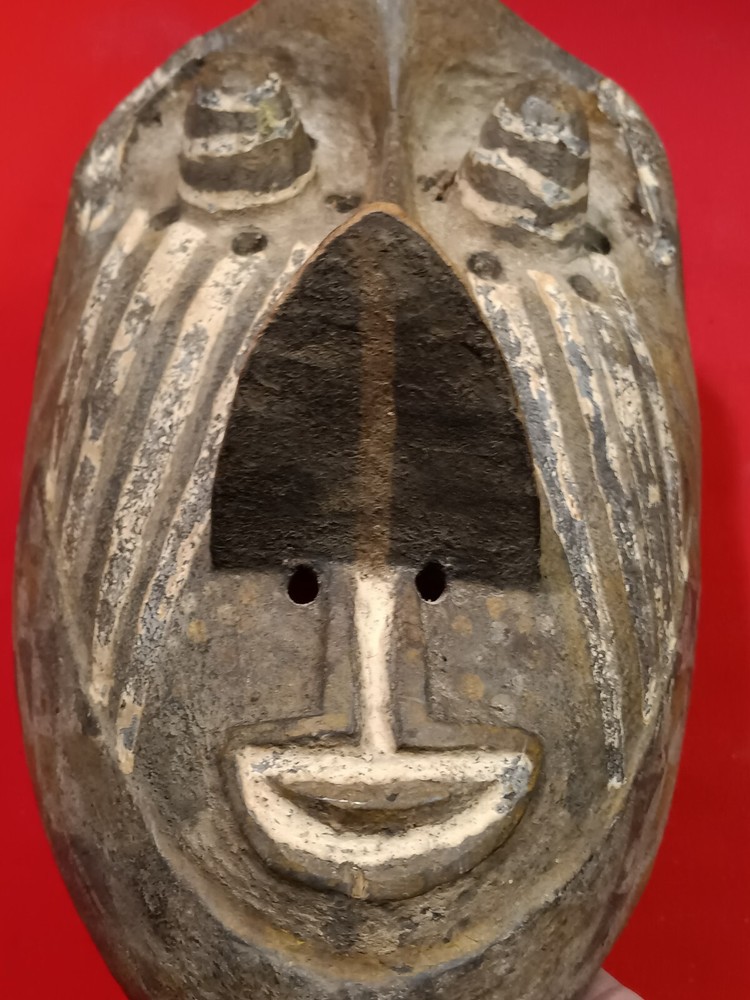 Authentic Bushoong Kuba Mask.