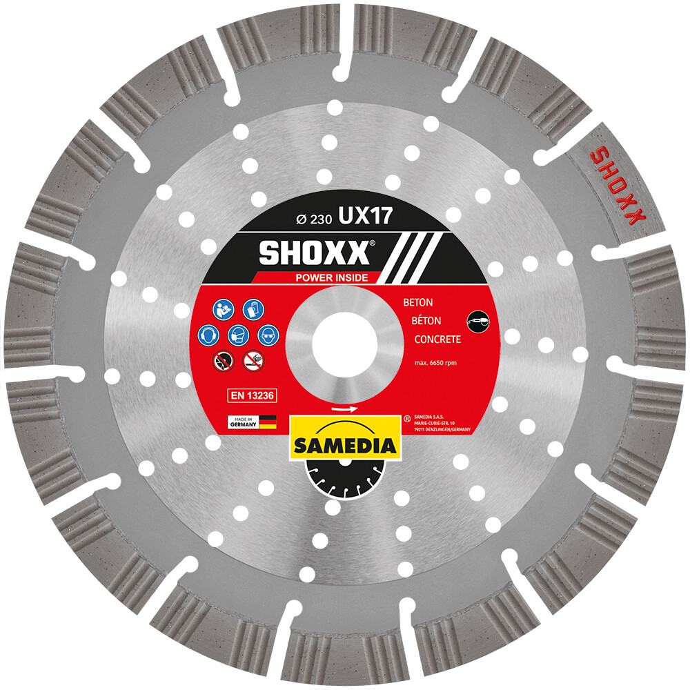 SHOXX 14" Diamond Blade, UX17 Universal
