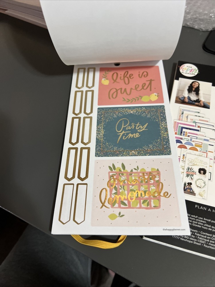 Happy Planner Sticker books 50+Sticker-sheets.